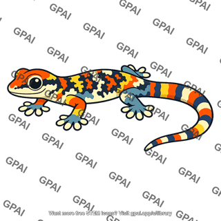 Colorful gecko