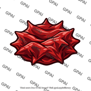 Red blood cell shriveled