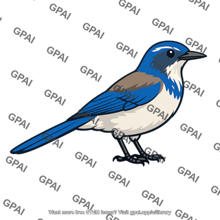 Western scrub jay