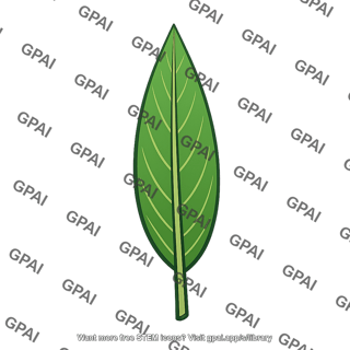 Leaf erect