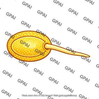 Pollen grain germinating