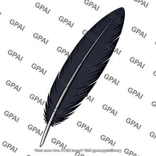 Black feather