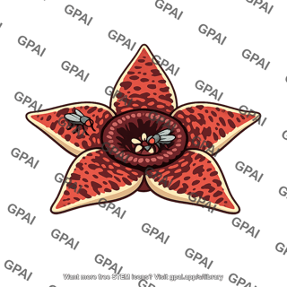 Fly pollinated flower