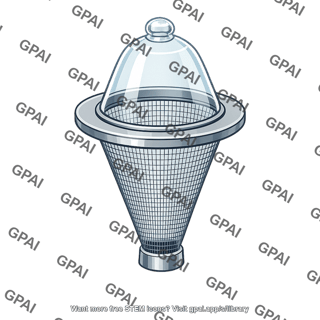 Funnel cage glass covered
