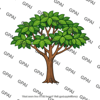 Stylized tree