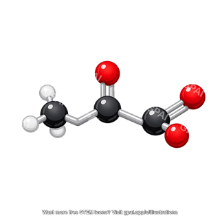 Pyruvate 3d