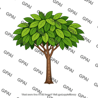 Stylized tree