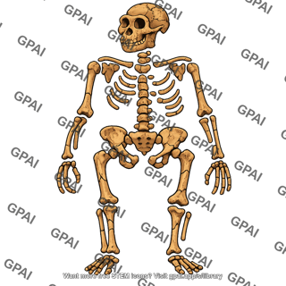 Australopithecus afarensis fossil