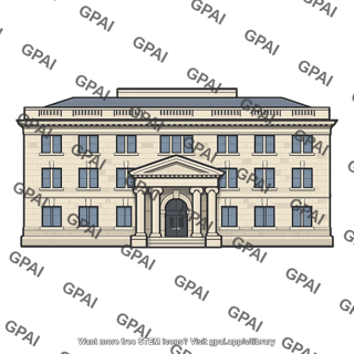 Neoclassical institutional building