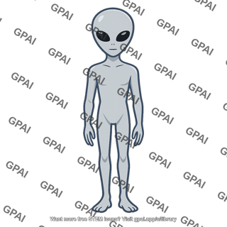 Grey alien