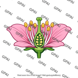 Mature flower