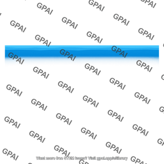 Blue horizontal band