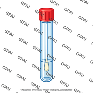 Covid test sample tube
