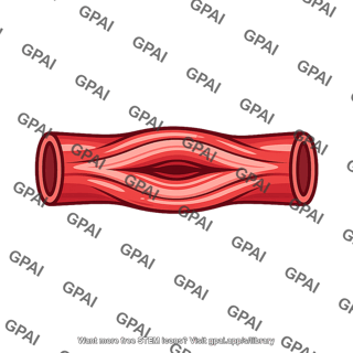 Arteriole contracted