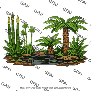 Carboniferous swamp