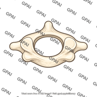 Compact ringlike vertebra