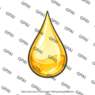Gasoline droplet