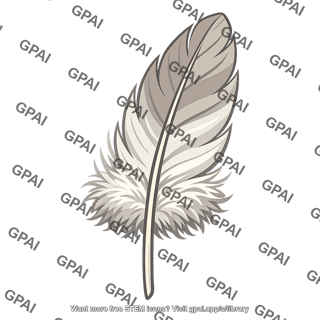 Feather insulating