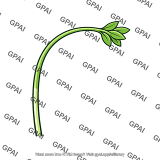 Phototropism bending shoot