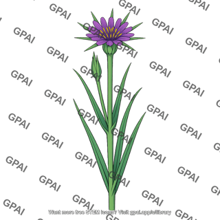 Tragopogon porrifolius
