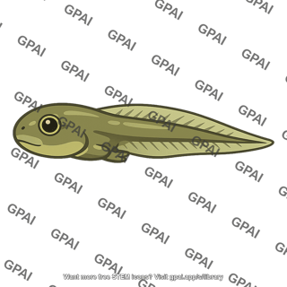 Amphibian larva