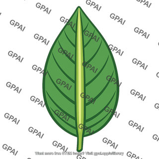 Major leaf vein
