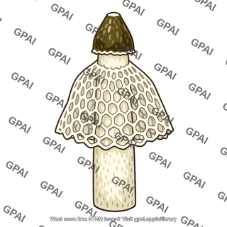 Maiden veil fungus