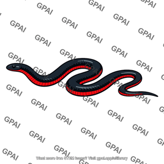 Red bellied black snake