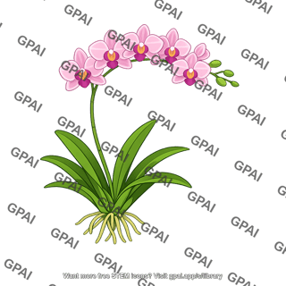 Orchid plant