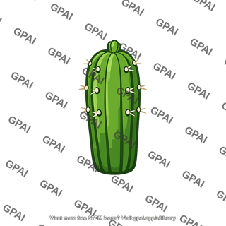 Saguaro seedling