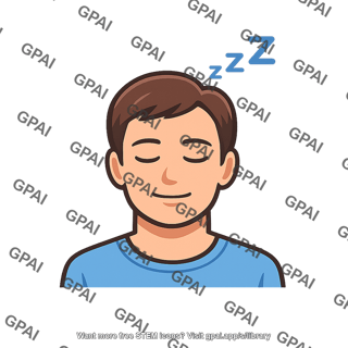 Sleeping man