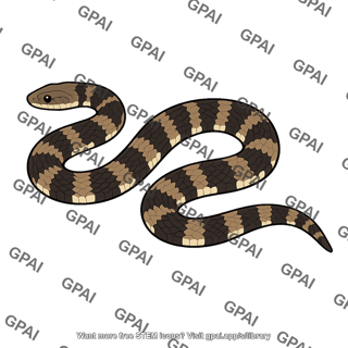 Water snake banded