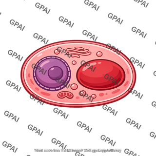 Red alga cell