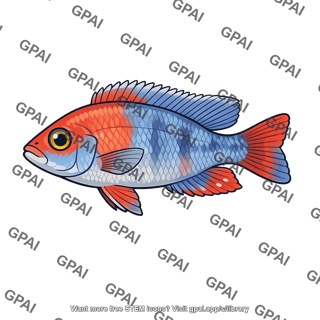 Hybrid offspring cichlid