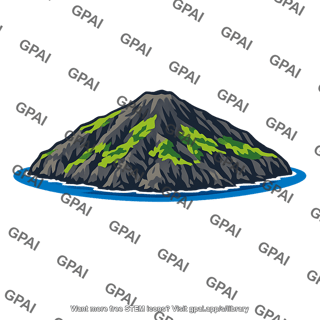 Volcanic island