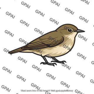 Insectivorous bird