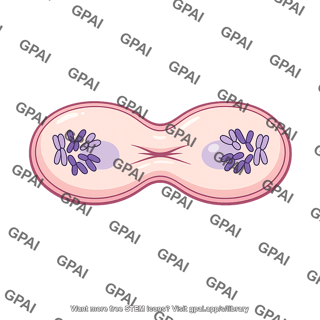 Animal cell dividing
