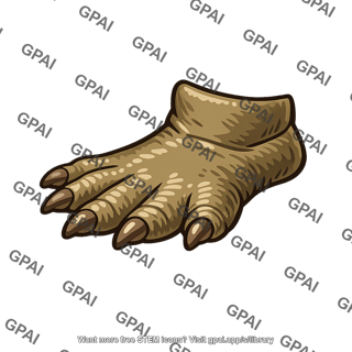Tetrapod foot