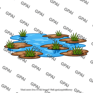 Wetland flooded