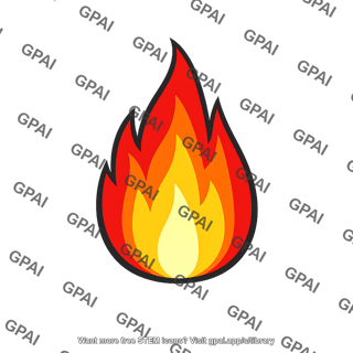 Open flame