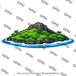 Caribbean island