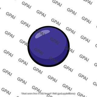 Purple sphere