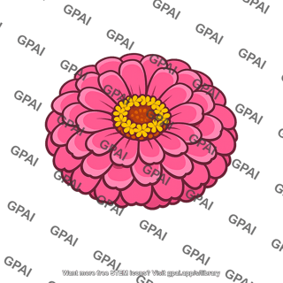 Zinnia flower