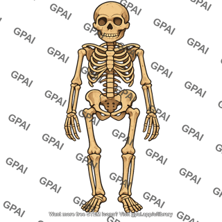 Homo floresiensis skeleton
