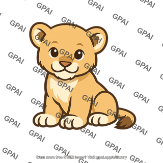 Lion cub