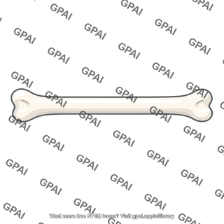 Rod shaped bone