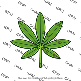 Lupine leaf