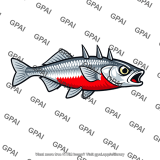 Male stickleback fish aggressive