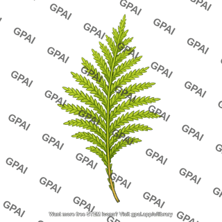 Fern frond