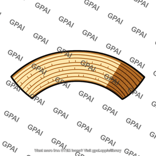 Growth ring segment